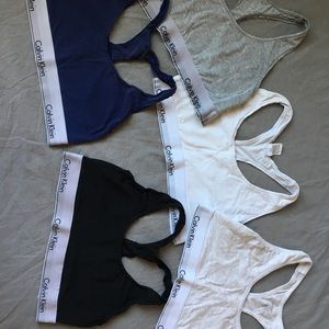 ❤️sold❤️Calvin Klein large bralettes cotton set5